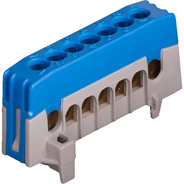 Pollmann Nullleiterklemme blau N7-F2 BL